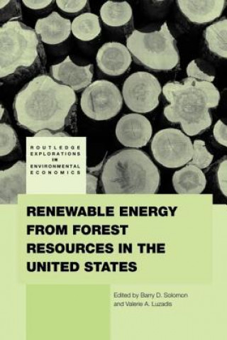 Könyv Renewable Energy from Forest Resources in the United States Barry D. Solomon