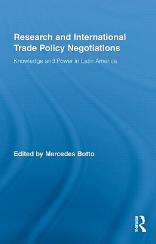 Kniha Research and International Trade Policy Negotiations 