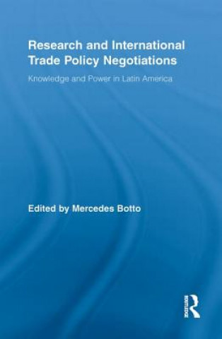 Kniha Research and International Trade Policy Negotiations 