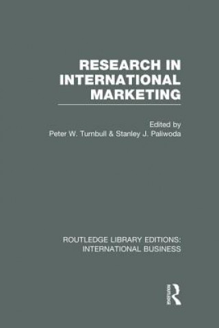 Kniha Research in International Marketing (RLE International Business) 