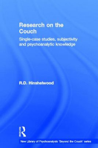 Buch Research on the Couch R. D. Hinshelwood