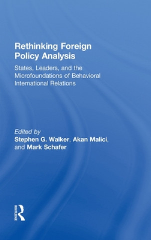 Livre Rethinking Foreign Policy Analysis 