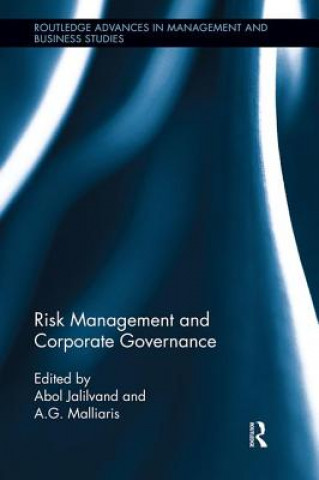 Książka Risk Management and Corporate Governance Abol Jalilvand