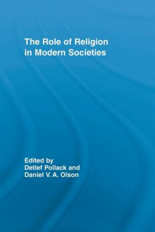 Livre Role of Religion in Modern Societies Detlef Pollack