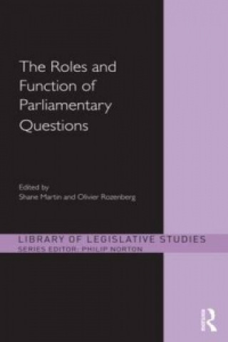 Kniha Roles and Function of Parliamentary Questions 