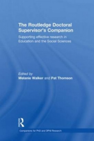 Knjiga Routledge Doctoral Supervisor's Companion 