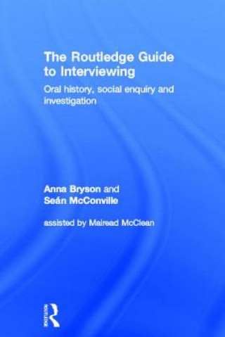 Książka Routledge Guide to Interviewing McConville