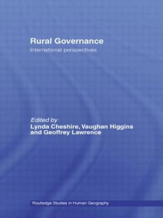 Knjiga Rural Governance Lynda Cheshire