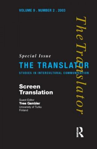 Kniha Screen Translation Yves Gambier