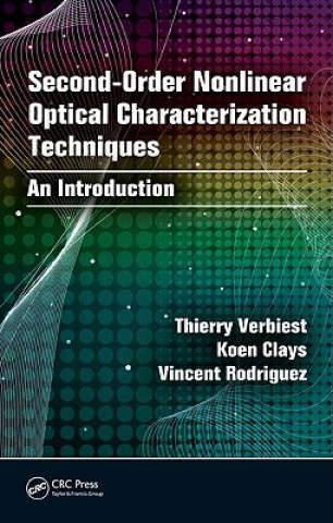 Buch Second-order Nonlinear Optical Characterization Techniques Vincent Rodriguez