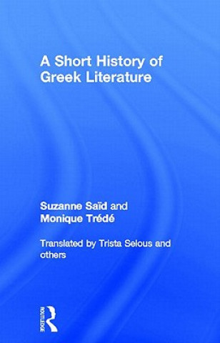 Buch Short History of Greek Literature Suzanne Said