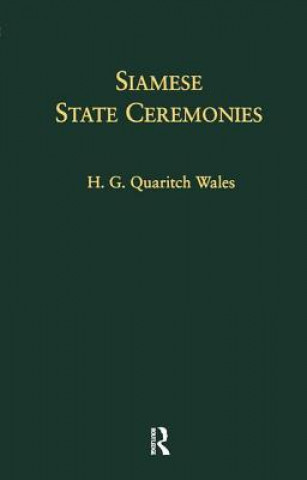 Carte Siamese State Ceremonies H.G.Quaritch Wales