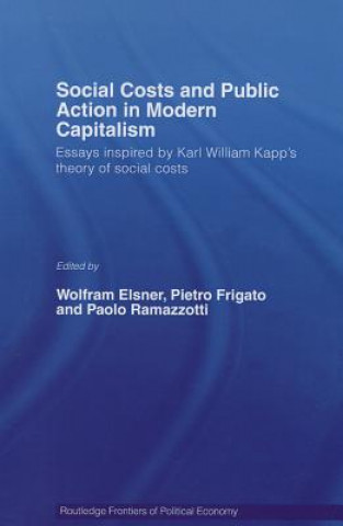 Livre Social Costs and Public Action in Modern Capitalism Paolo Ramazzotti