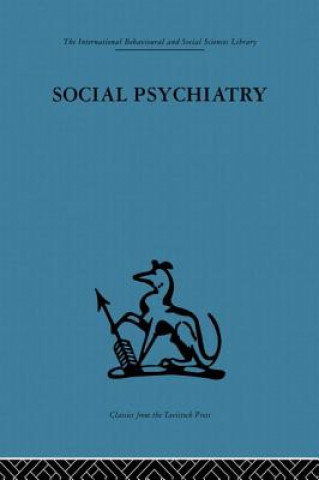 Kniha Social Psychiatry Maxwell Jones