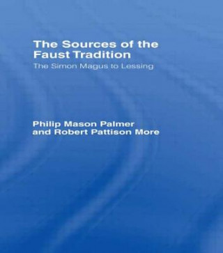 Kniha Sources of the Faust Trad Cb Robert P. More