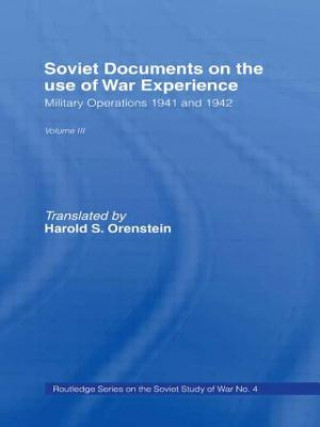 Carte Soviet Documents on the Use of War Experience 