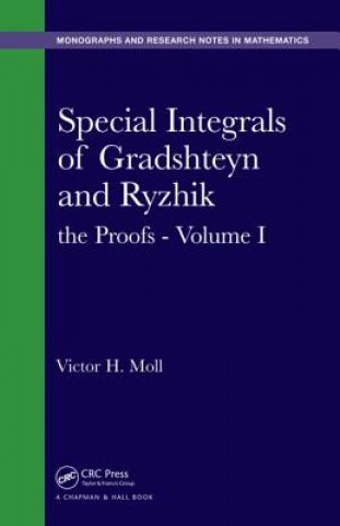 Carte Special Integrals of Gradshteyn and Ryzhik Victor H. Moll
