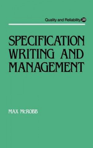 Książka Specification Writing and Management Max McRobb