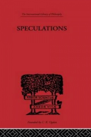 Knjiga Speculations Herbert Read