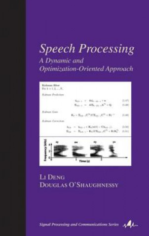 Kniha Speech Processing Deng
