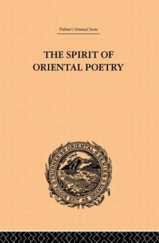 Buch Spirit of Oriental Poetry Puran Singh