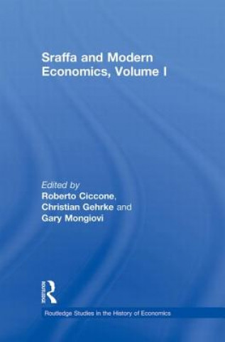 Książka Sraffa and Modern Economics, Volume I 