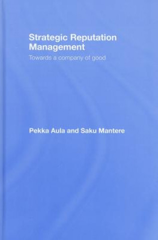 Libro Strategic Reputation Management Saku Mantere