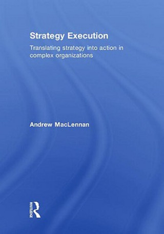 Kniha Strategy Execution Andrew MacLennan