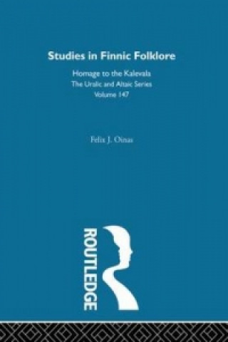 Book Studies in Finnic Folklore Felix Oinas