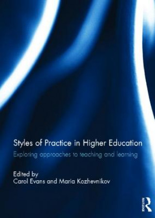 Kniha Styles of Practice in Higher Education 