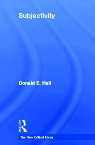 Buch Subjectivity Donald Hall