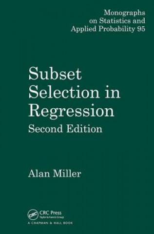 Könyv Subset Selection in Regression Alan Miller