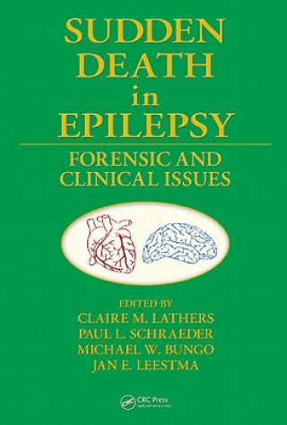 Książka Sudden Death in Epilepsy Claire M. Lathers