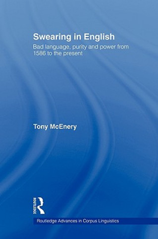 Könyv Swearing in English Tony McEnery