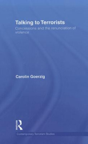 Livre Talking to Terrorists Carolin Goerzig