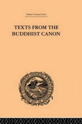 Kniha Texts from the Buddhist Canon Samuel Beal