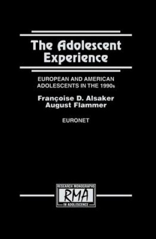 Kniha Adolescent Experience Francoise D. Alsaker
