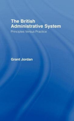 Książka British Administrative System Grant Jordan