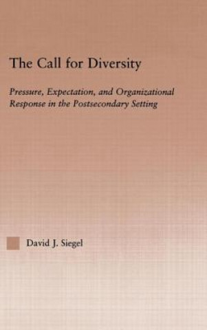 Kniha Call For Diversity David J. Siegel