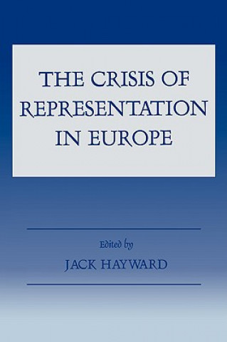 Kniha Crisis of Representation in Europe 