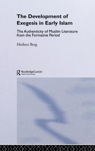 Könyv Development of Exegesis in Early Islam Herbert Berg