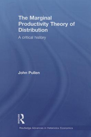 Kniha Marginal Productivity Theory of Distribution John Pullen