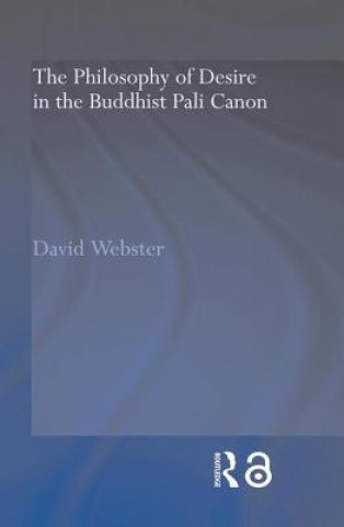 Könyv Philosophy of Desire in the Buddhist Pali Canon David Webster