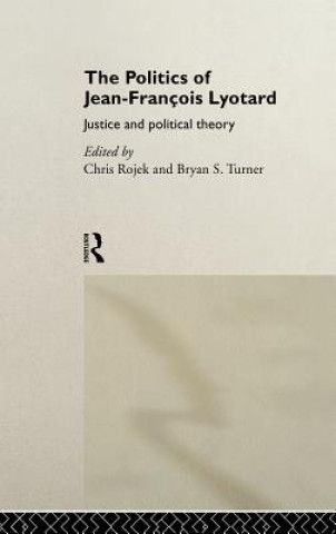 Kniha Politics of Jean-Francois Lyotard 