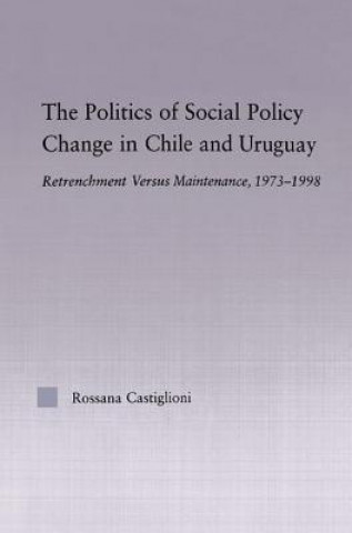 Kniha Politics of Social Policy Change in Chile and Uruguay NUNEZ