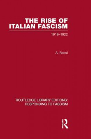 Kniha Rise of Italian Fascism (RLE Responding to Fascism) A. Rossi