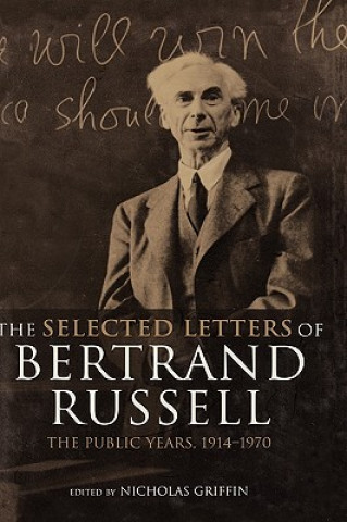 Carte Selected Letters of Bertrand Russell, Volume 2 Bertrand Russell