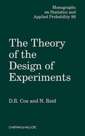 Kniha Theory of the Design of Experiments Nancy Reid