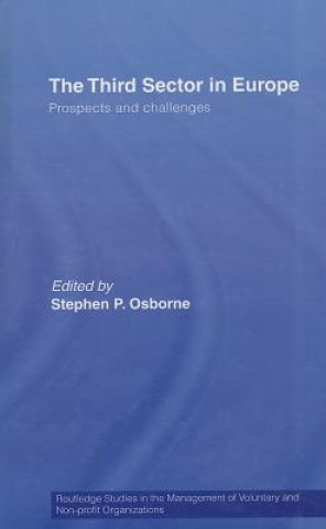 Book Third Sector in Europe Stephen P. Osborne