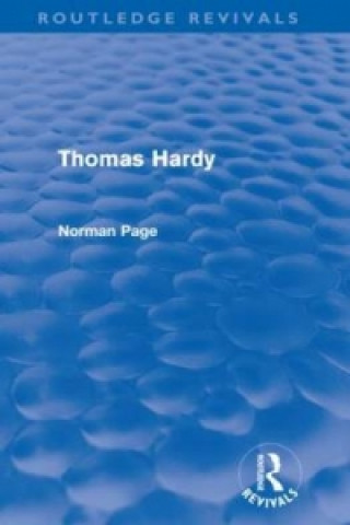 Książka Thomas Hardy (Routledge Revivals) Professor Norman Page